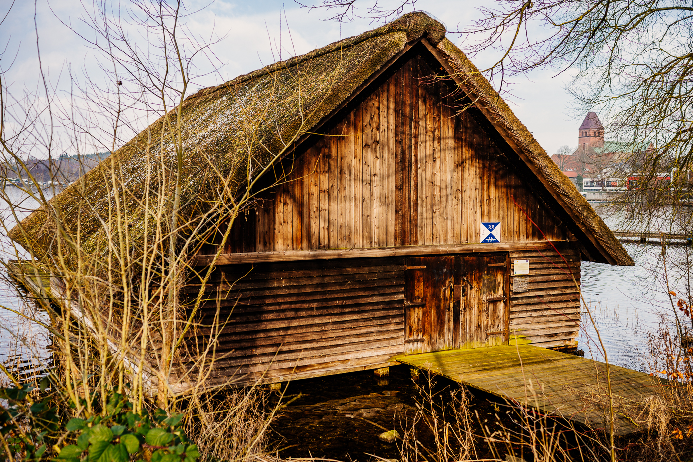 altes Bootshaus in Ratzeburg altes Bootshaus in Ratzeburg
